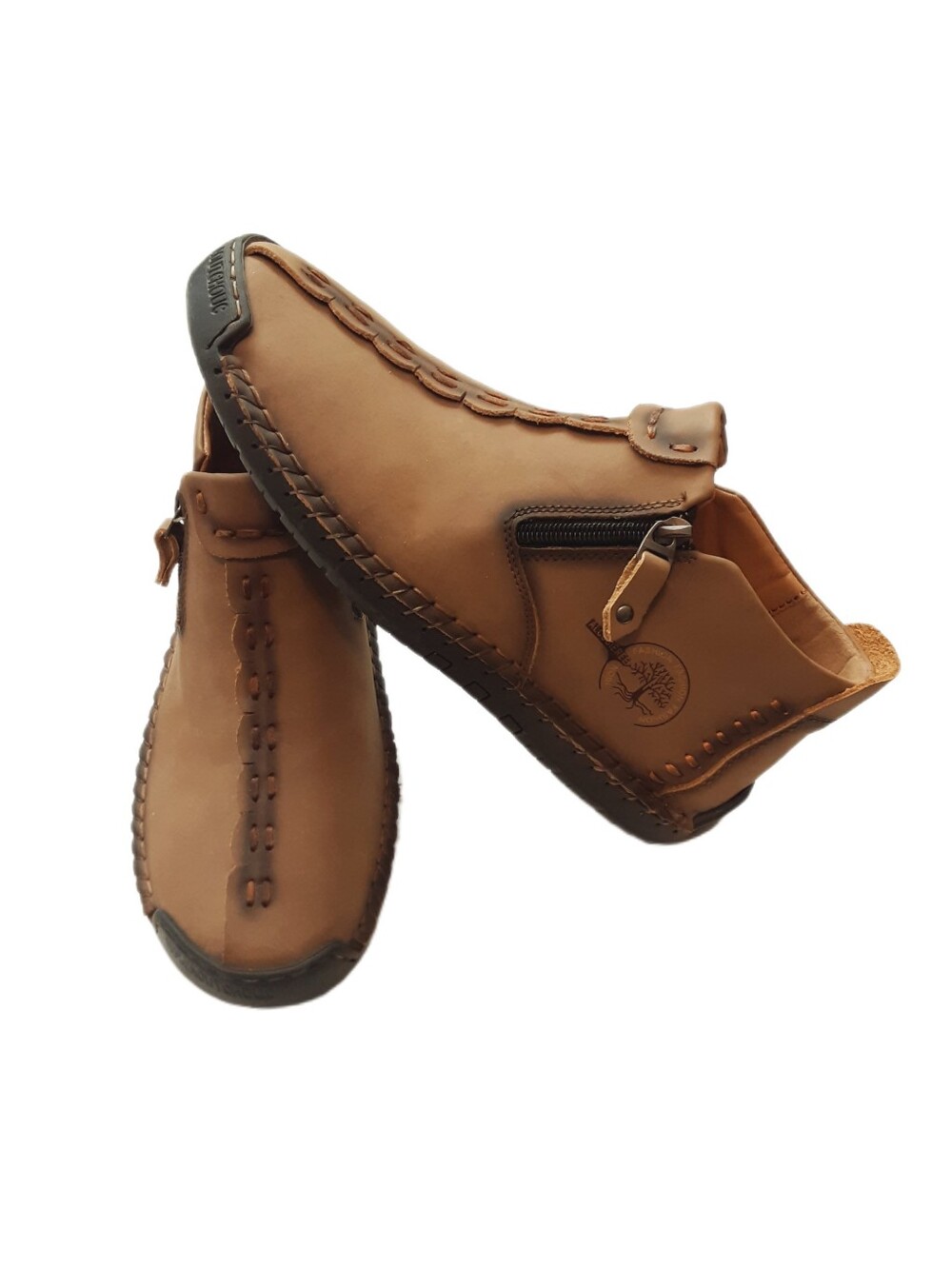 Alcubieree Leather Chukka Boots Mens